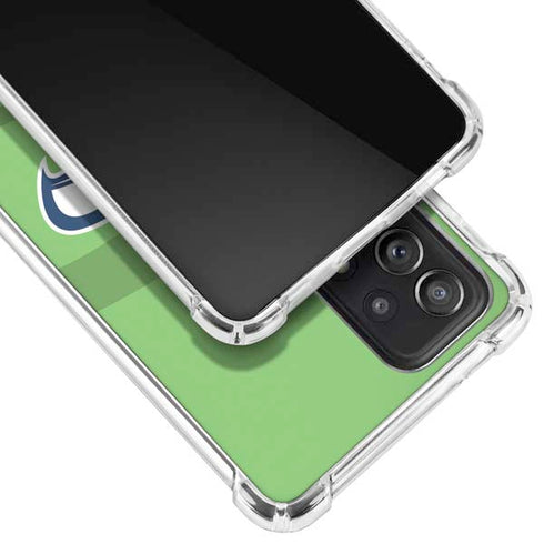NFL Seattle Seahawks Double Vision Galaxy A52 5G Clear Case